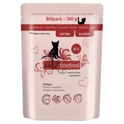 Catz finefood Kitten N° 3 volaille 6x300 g