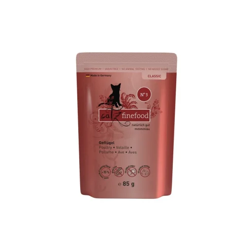 Catz finefood 8x85 g N° 3 volaille