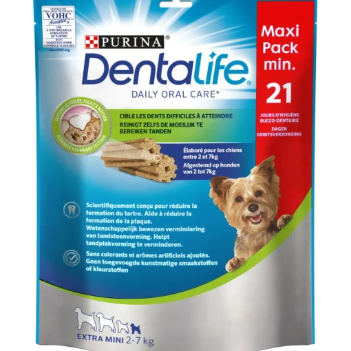 DentaLife PURINA Extra Mini - Maxi Pack - pour chiens de très petite taille - 207 g