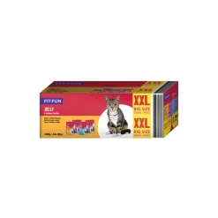 FIT+FUN Multipack Jelly XXL 44x100 g 4 variétés différentes