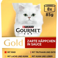 GOURMET Gold Tendres bouchées 8 x 85 g