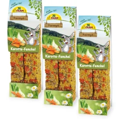 JR Farm Farmy’s fenouil carotte 3x160g