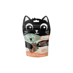 Lucky Lou Lucky Ones Bâtonnets 8 x 50 g Poulet et lapin