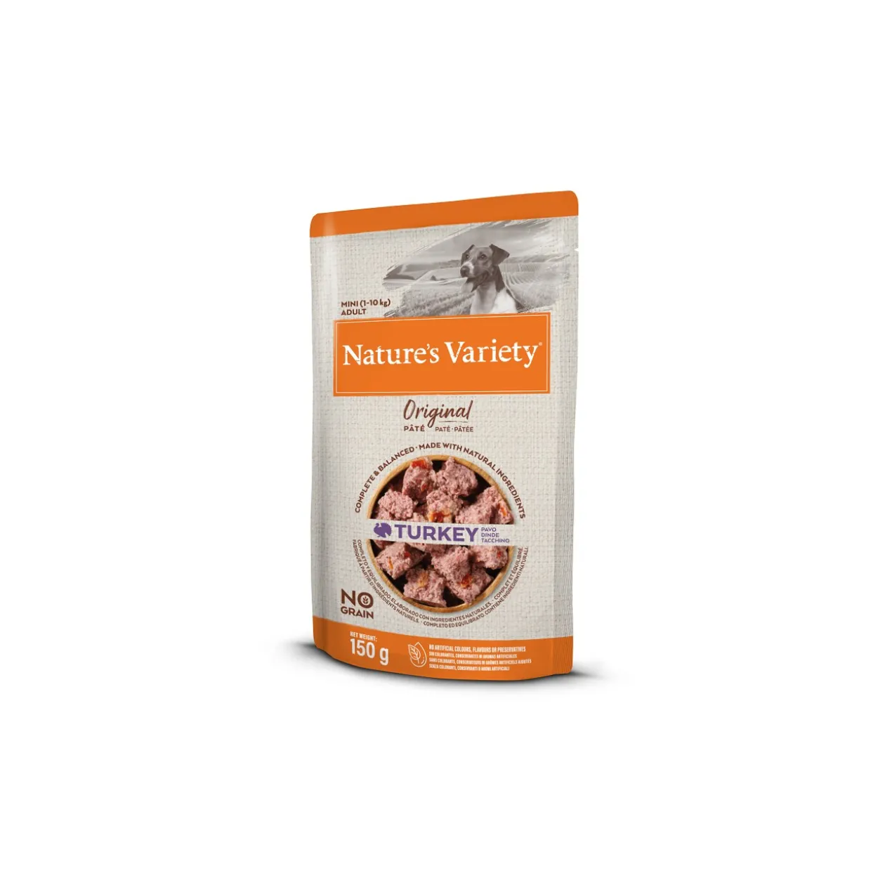 Nature's Variety Nature’s Variety Original Mini Adult 8 x 150 g Dinde
