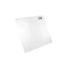 Papillon Tissu de filtre blanc 50 x 50 x 2,5 cm