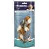 PREMIERE Tresse à mâcher en peau de poisson et en peau brute de bœuf 130 g