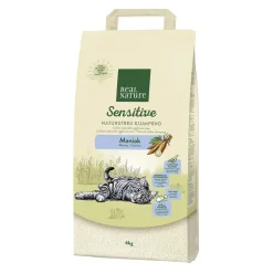 REAL NATURE Litière agglomérante Sensitive Manioc 6 kg