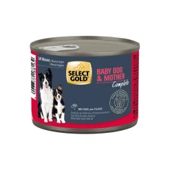 SELECT GOLD Nourriture humide Chien Complete Soft Mousse Bébé & Mère 6x180 g