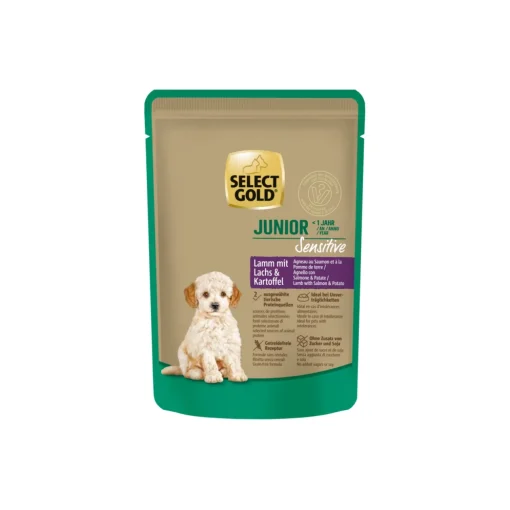 SELECT GOLD Nourriture humide Chien Sensible Junior 12x100 g