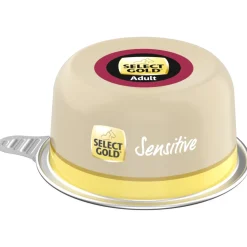 SELECT GOLD Sensitive Adulte Bœuf & Riz 10x125 g
