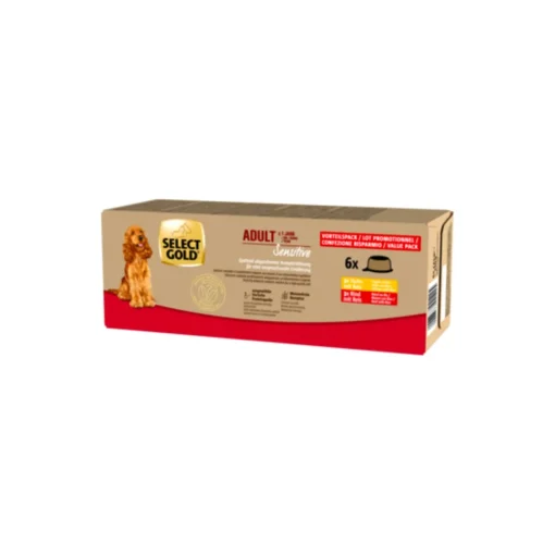SELECT GOLD Sensitive Adult MultiPack 6 x 125 g