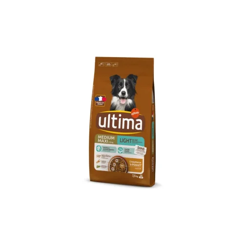Ultima Medium-Maxi Light in Fat avec du Poulet 7,5 kg