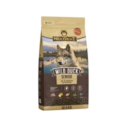 WOLFSBLUT Wild Duck Croquettes pour Chien Senior 12,5 kg